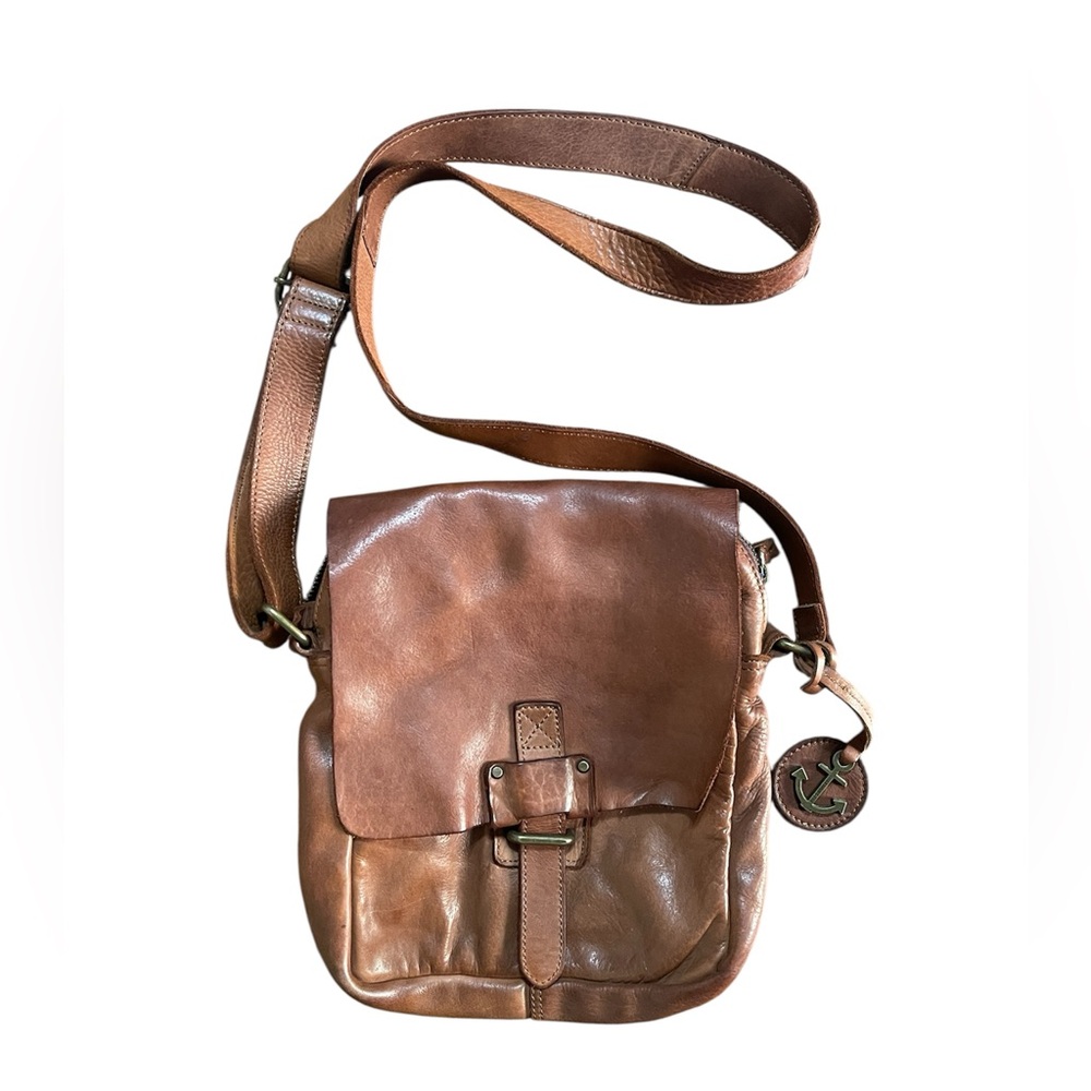 Harbour 2nd Marlies Leather Crossbody Messenger Bag